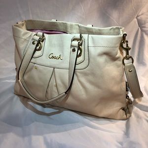 Coach Ashley Leather Satchel